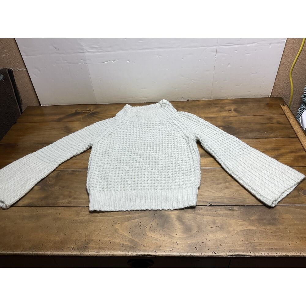 Maeve Anthropologie Sweater Size Small Mint Green Dionne Bell Sleeve Wool Blend